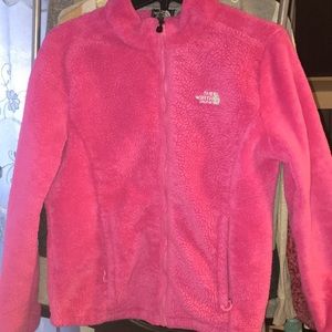 pink north face